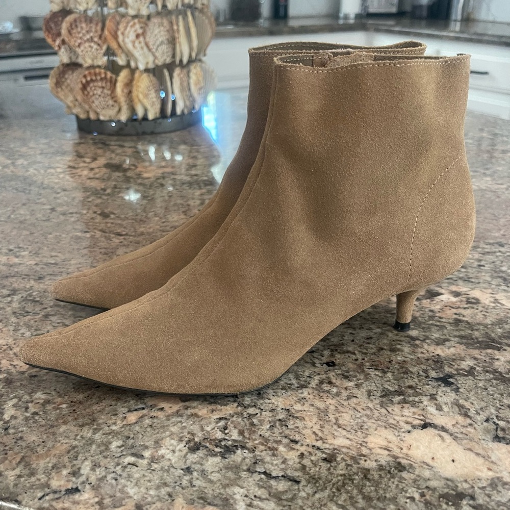 Zara Boots Suede